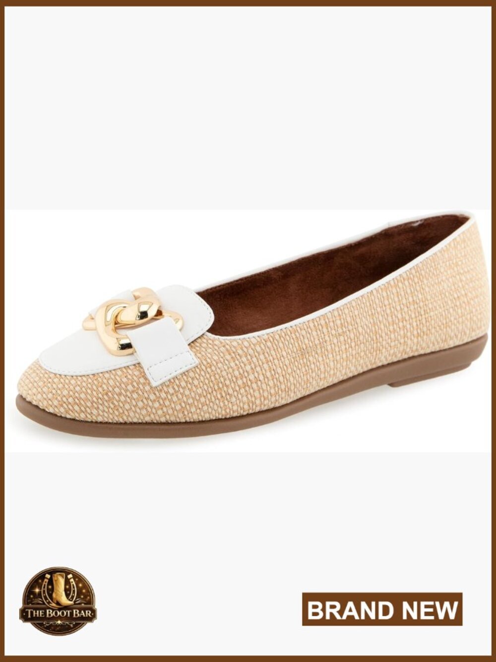 Womens Ballet Flat with Flat Heel Slip On Memory Foam Comfort
